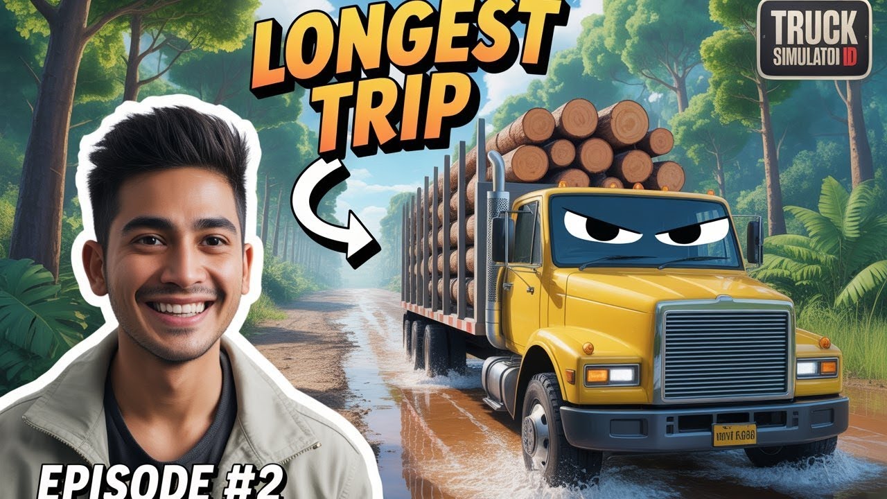 TRUCK SIMULATOR INDONESIA || TRUCK OFF-ROADING|| EPISODE #2|| #trucksimulator #gamplay #video 