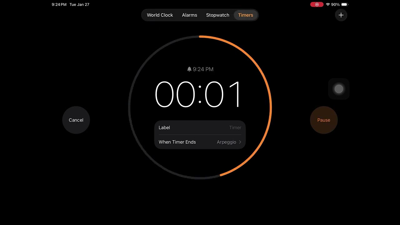 Apple Watch iPhone iPad Clock ￼￼