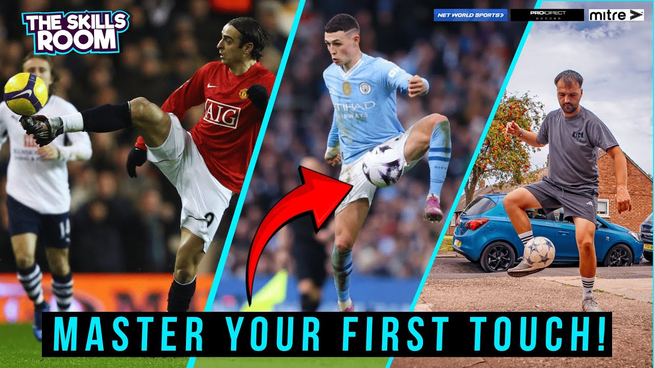 Want a First touch like Foden and Berbatov? Use these SIMPLE tips to MASTER your first touch!