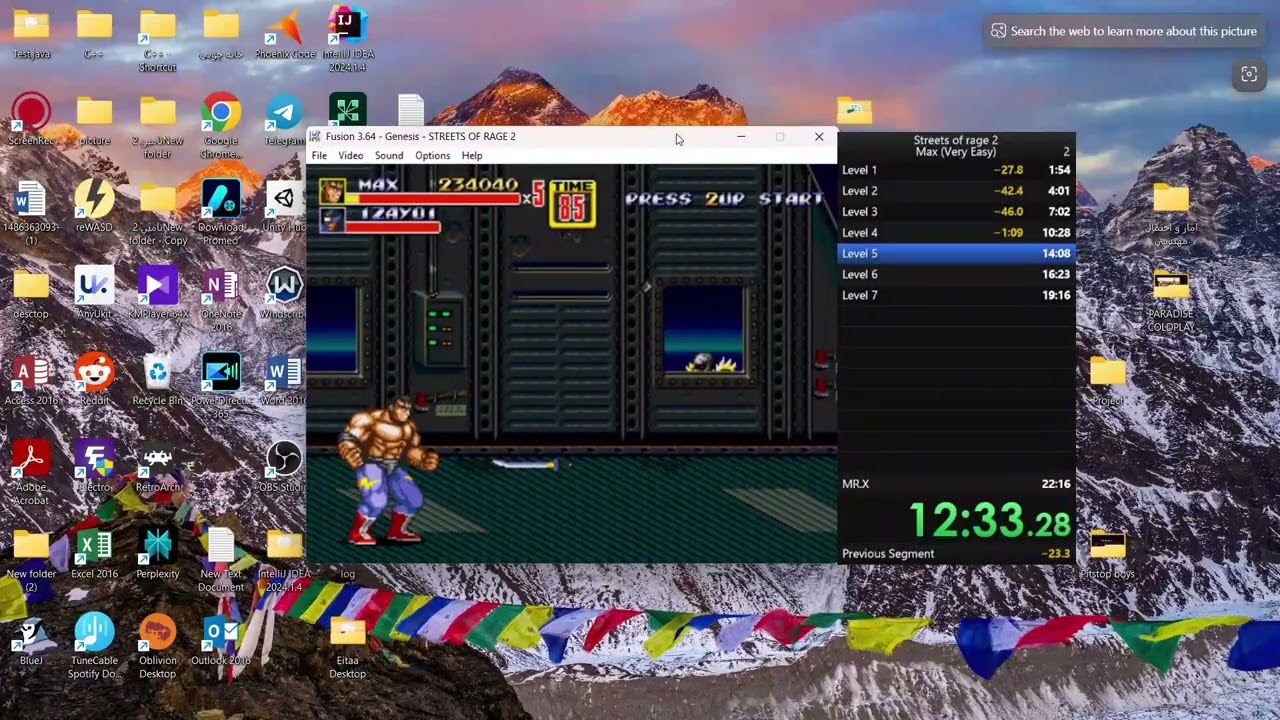 streets of rage 2 speedrun - max - very easy - 20:42 - PB - Decent run