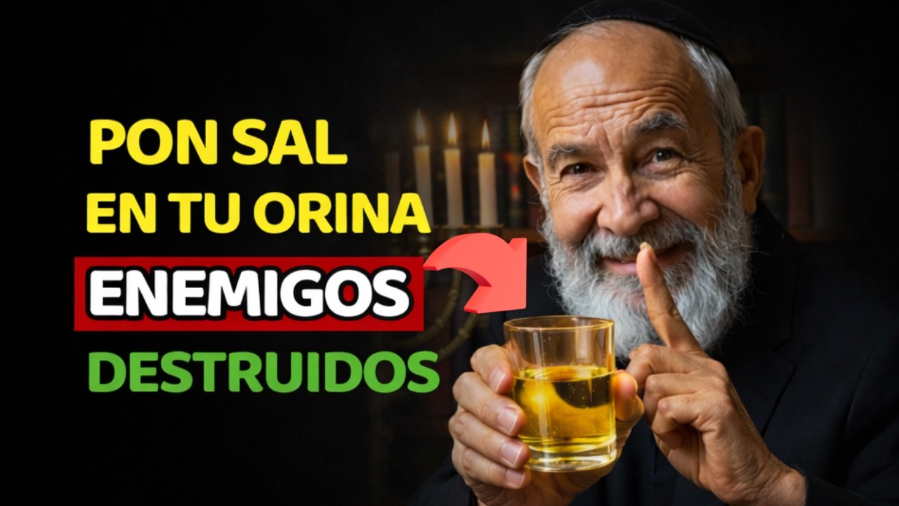 Rabino Millonario : Pon Sal En Tu ORINA Para Destruir A Tus Enemigos (Sin Confrontación)