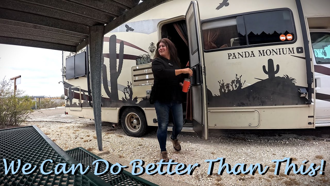 GO AWAY Gloomy Weather! Camping Texas Amistad National Recreation Area