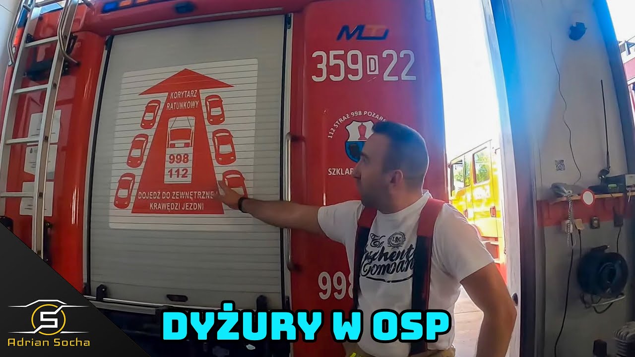 OCHOTNICZA STRAŻ POŻARNA W SZKLARSKIEJ PORĘBIE! 🚒