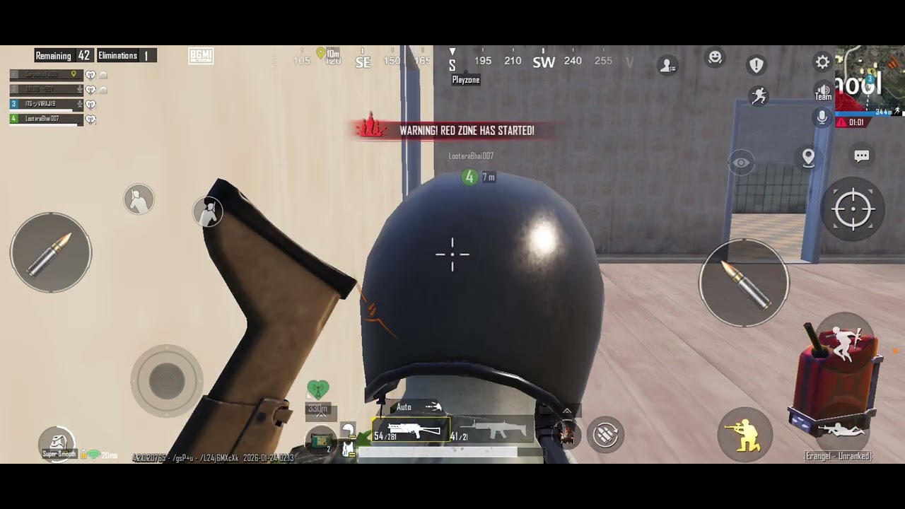 Classic erangel match play with subscribers in Bgmi full on masti 