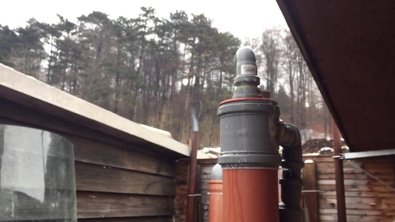 only condensing water in unfiltered woodgas from the DriZzleR Gasifier
