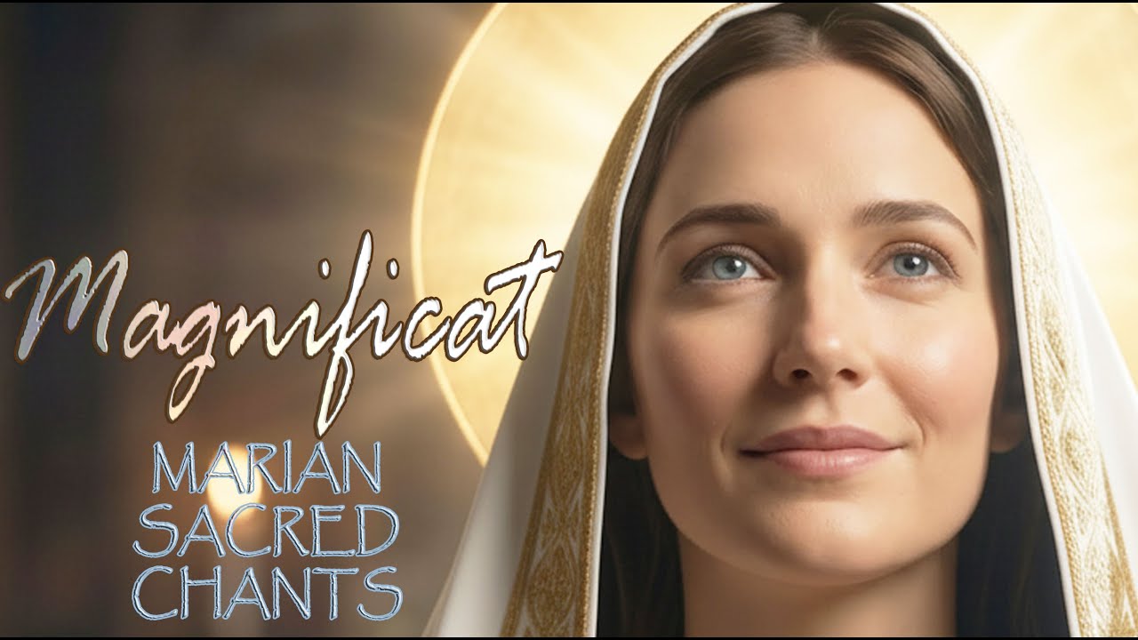 Magnificat in Sacred Silence 🌙 | Long Catholic Prayer of Praise & Trust (Gregorian Chant)