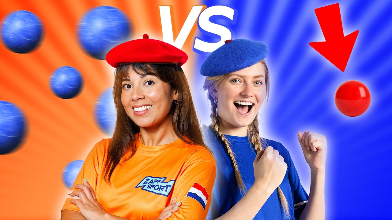 OPA EN OMA VERSLAAN met JEU DE BOULES | Zappsport The Battle