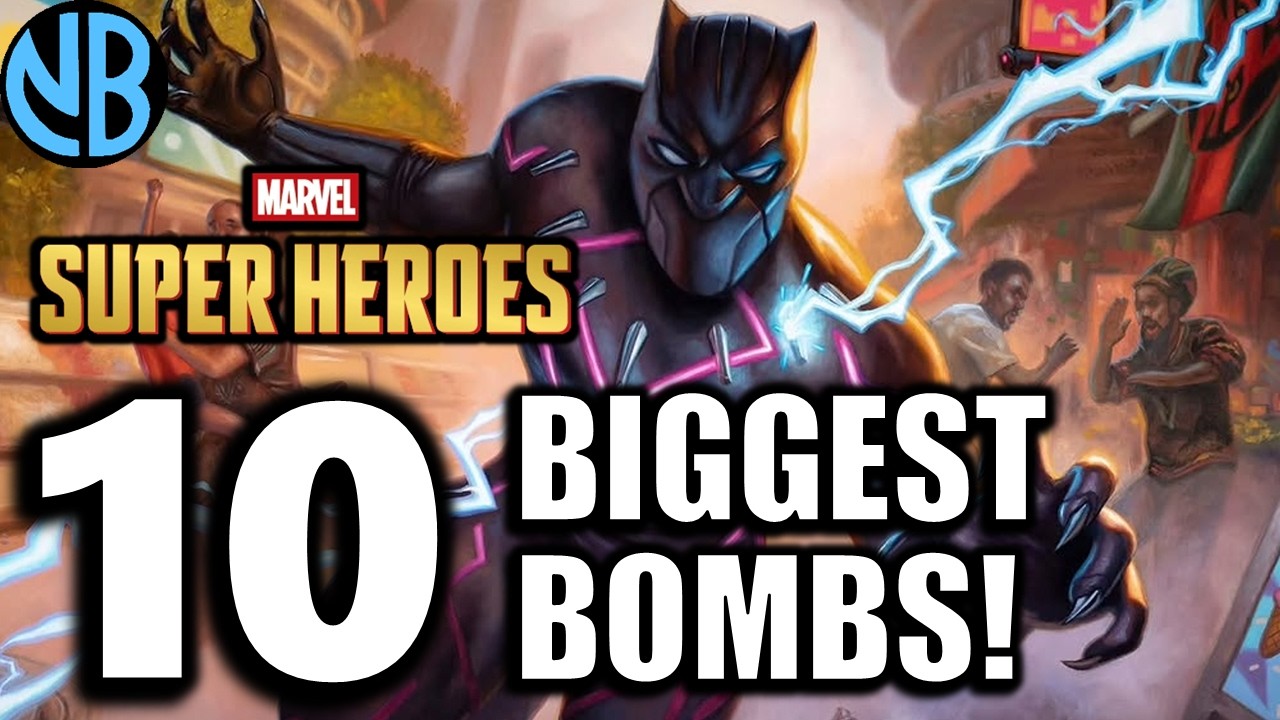 The BEST CARDS in Marvel Super Heroes Draft!