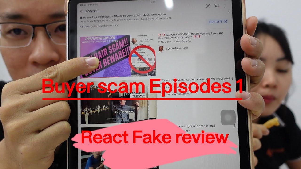 Alex and Jade react to ANBI Hair bad review