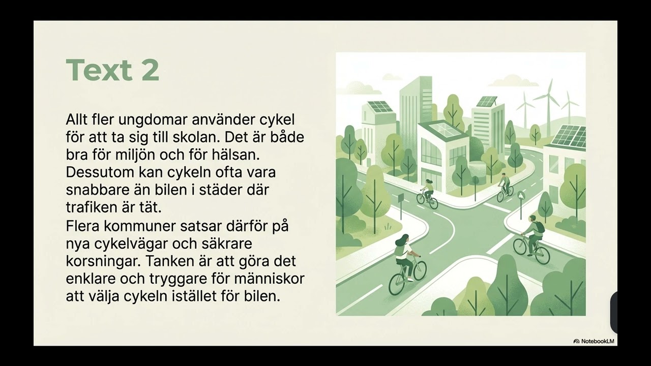 NP Träning Svenska/SVA – Delprov B, Läsförståelse