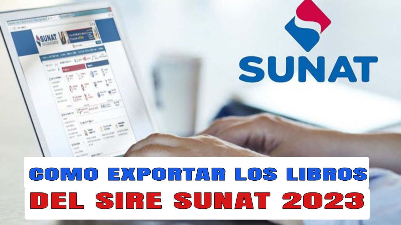 SIRE SUNAT 2023 - COMO DESCARGAR LOS LIBROS ELECTRONICOS