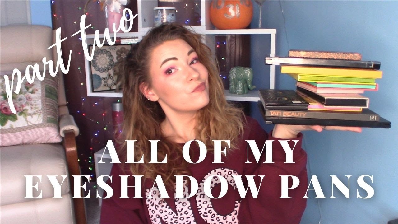 All the EYESHADOWS I hit pan on in 2020! Part 2