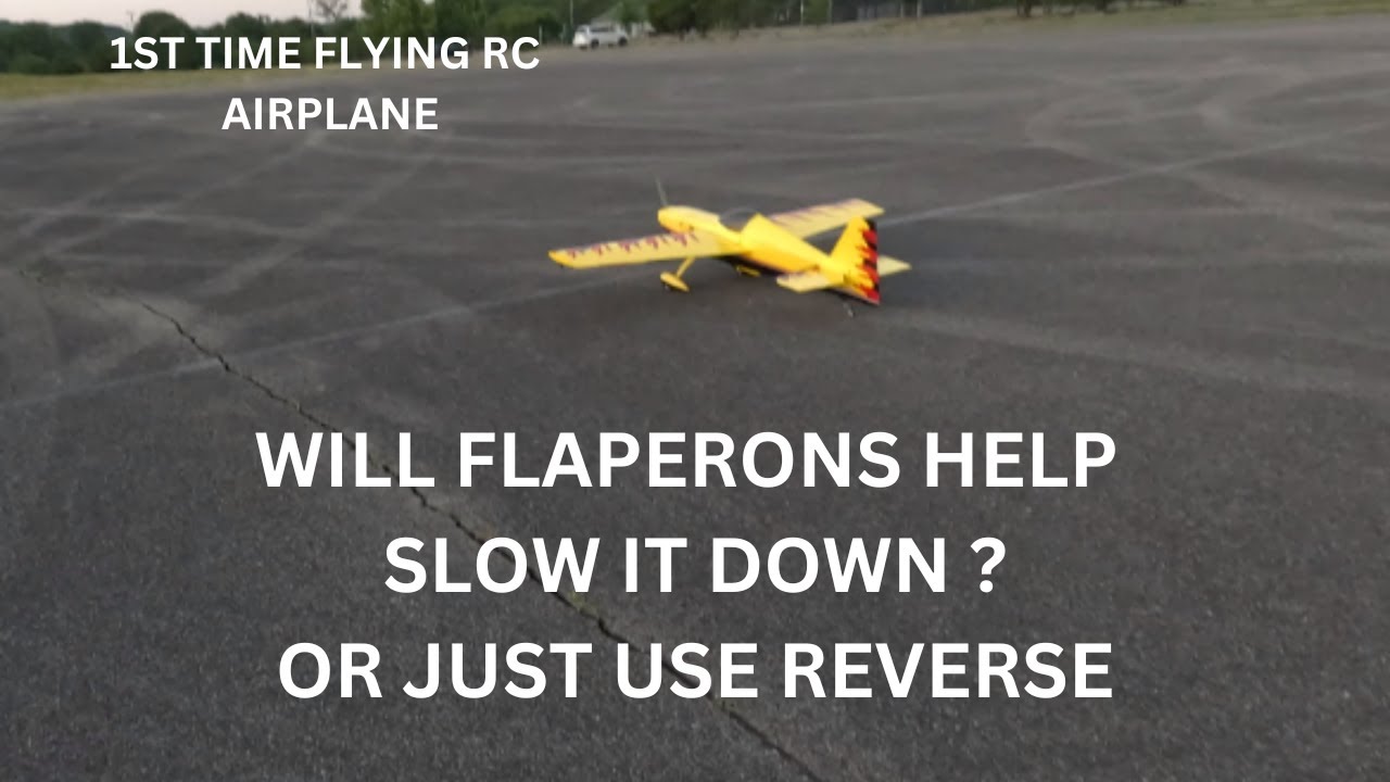 BRIAN PHILLIPS WAS RIGHT FLAPERONS WORK GREAT first flight with spektrum as3x and safe