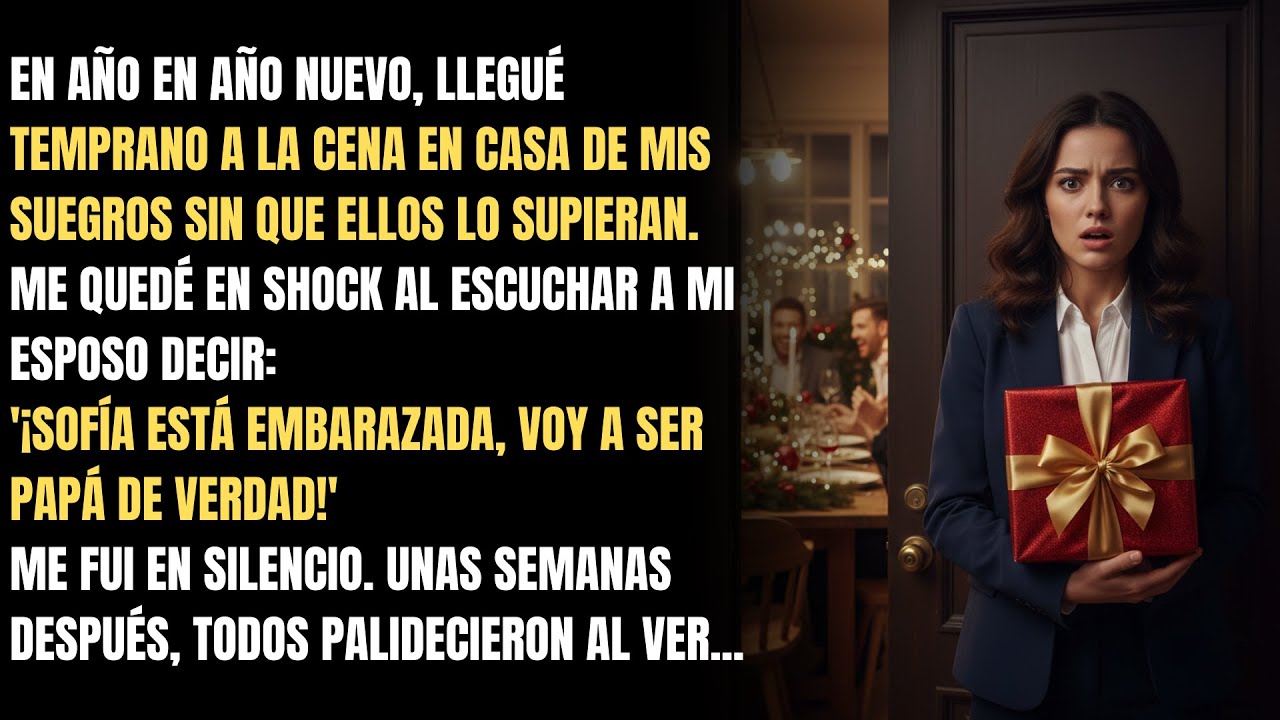 En casa de mis suegros: Llegué temprano y descubrí la bomba que mi esposo ocultaba: un embarazo!