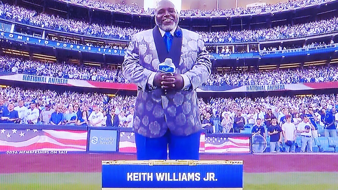 KEITH WILLIAMS JR: NATIONAL ANTHEM: MLB WORLD SERIES 2025 GAME 5: BLUE JAYS VS. LOS ANGELES DODGERS