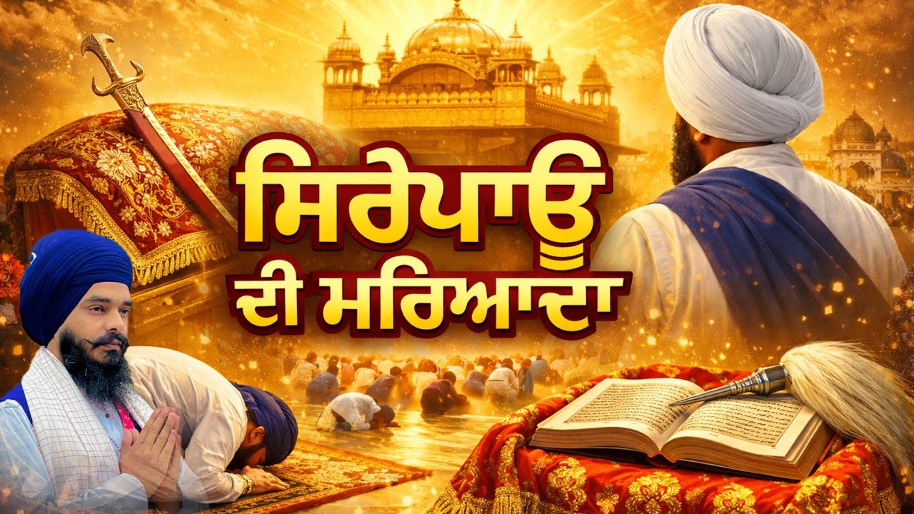 ਸਿਰੋਪਾਉ ਦੀ ਮਰਿਆਦਾ- ਕਿੱਥੇ ਦੇਣਾ ਚਾਹੀਦਾ ਹੈ- ਕਿਉ ਦਿੱਤਾ ਜਾਂਦਾ ਹੈ- ਥਾਂ ਥਾਂ ਬੇਅਦਬੀ- ਸੁਖਜੀਤ ਸਿੰਘ ਤਰਮਾਲਾ 
