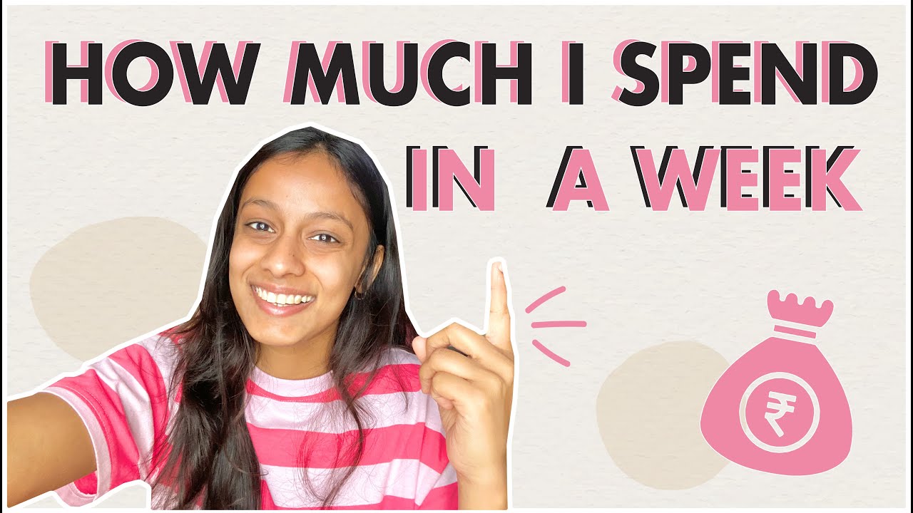 How much I spend in a week on campus || JGLS || Harshita Agarwal