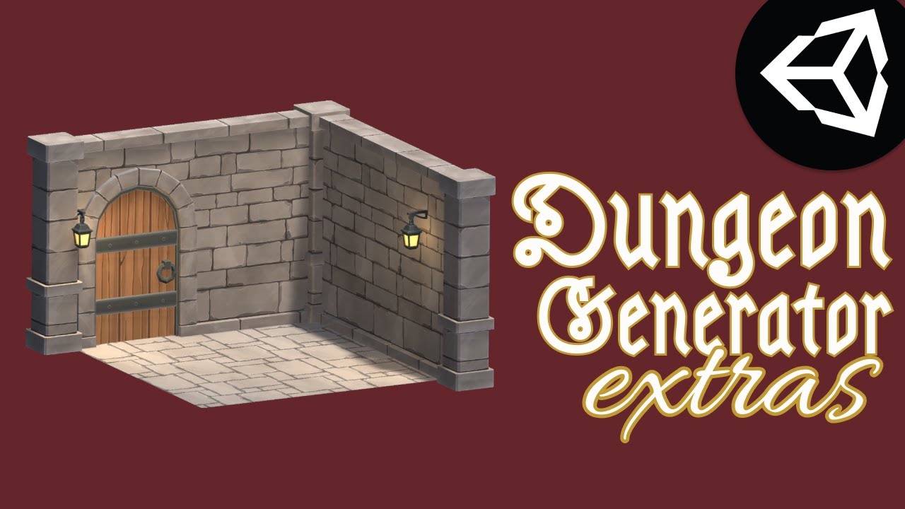 Procedural Dungeon Generator in Unity [EXTRAS]