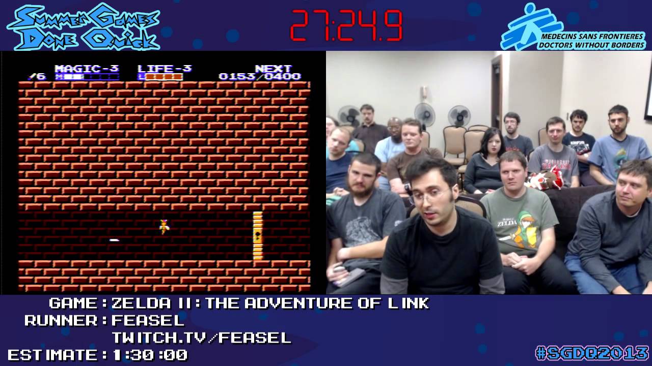 SGDQ 2013 - Zelda II (Feasel)