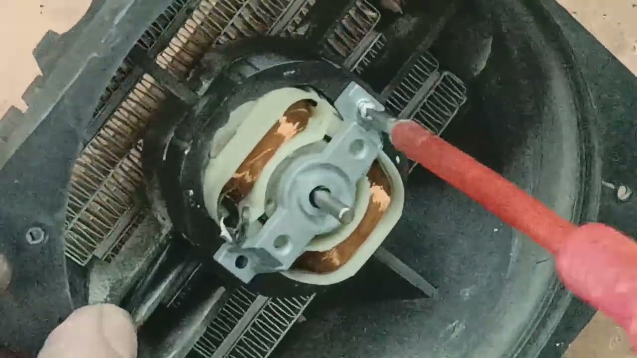 Caloventor No funciona el  ventilador reparación