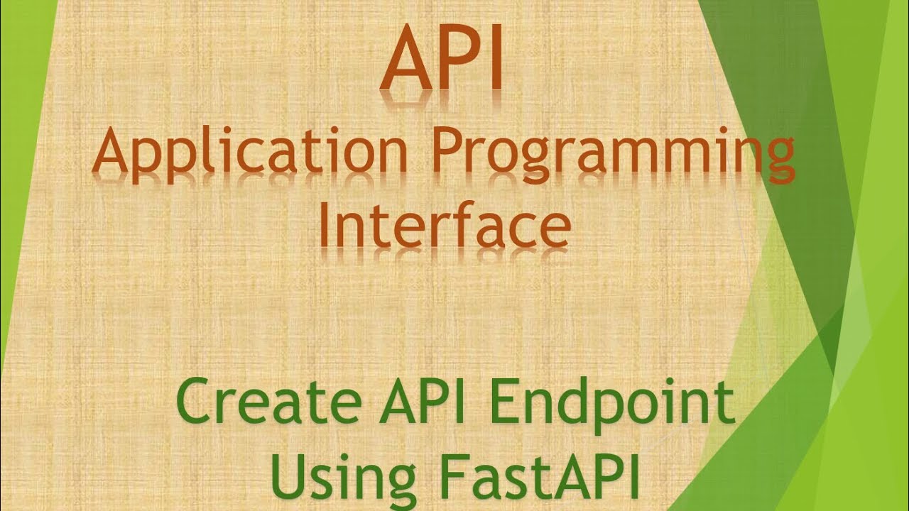2 Create API Endpoints Using FastAPI on Local Machine