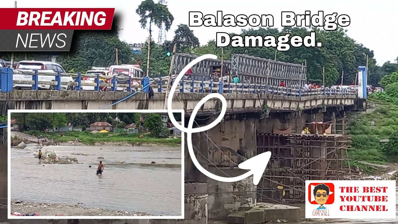 Breaking News - Balason River Bridge Damaged ! Chamatkari Sinha Reporting ! The Best YouTube Channel