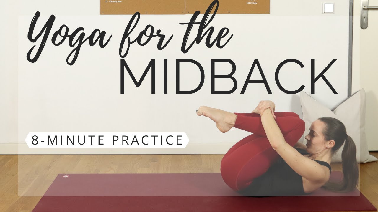Yoga for the MIDBACK - Gentle Stretch // Day #11 28-Day Yoga Challenge From Head to Toe
