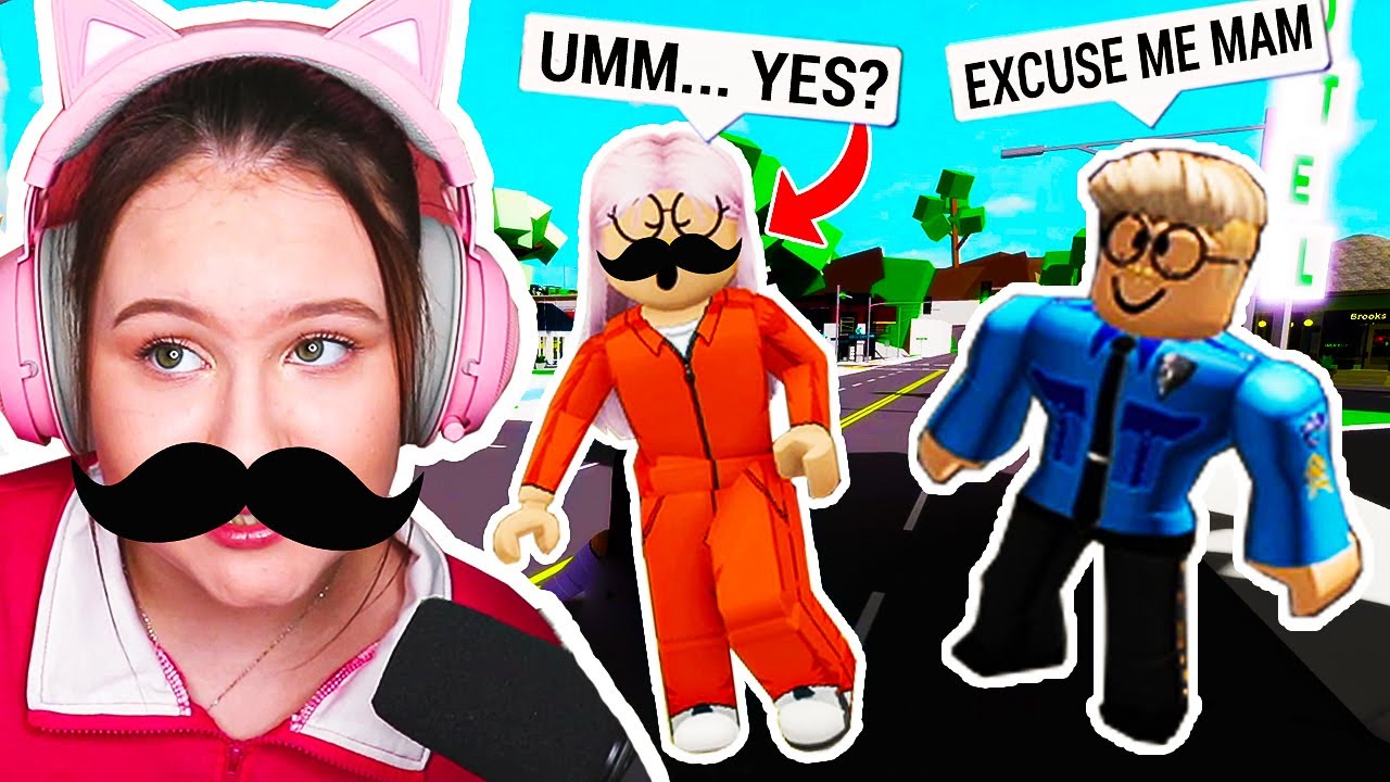 Я ЗАМАСКИРОВАЛСЯ ОТ МОЕГО ЛЮБИМОГО ПОЛИЦЕЙСКОГО В БРУХЭЙВЕНЕ!! ROBLOX BROOKHAVEN RP