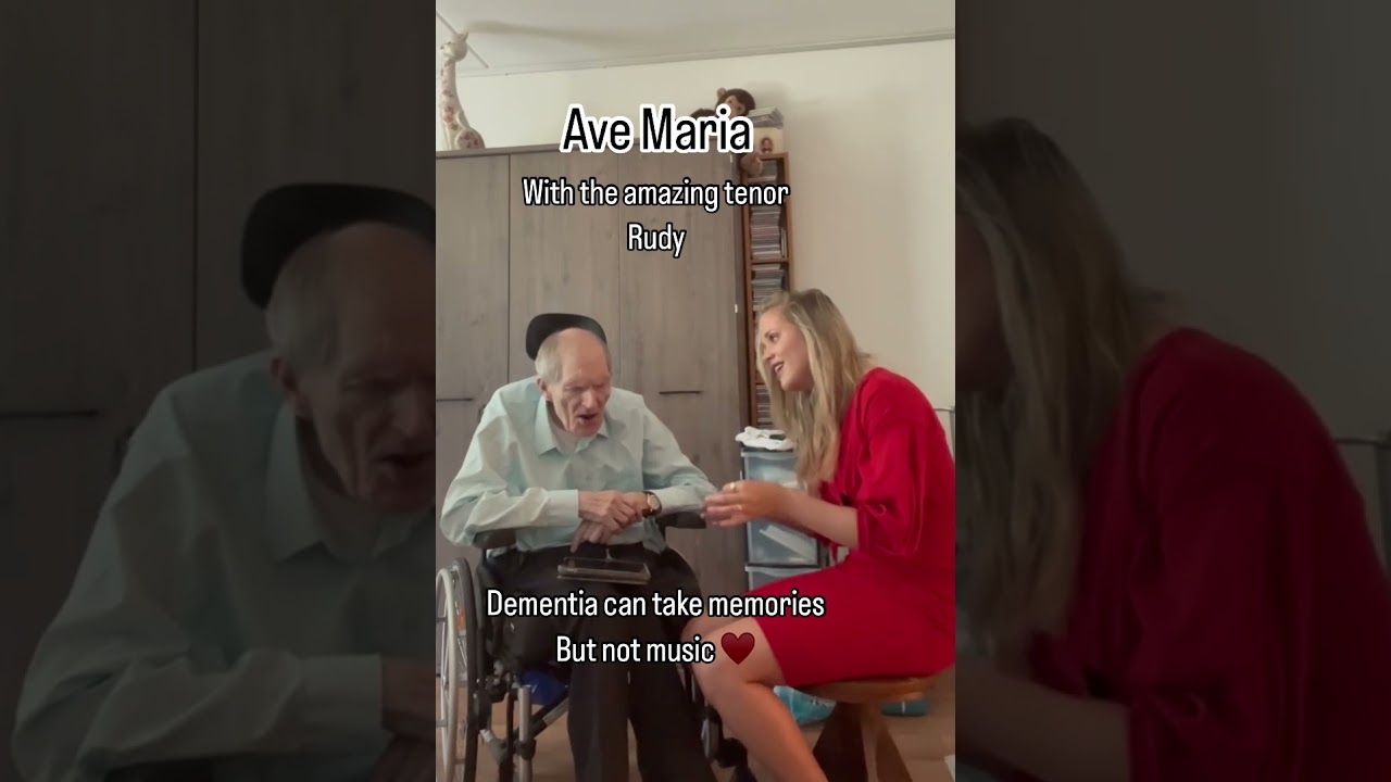 Ave Maria with tenor Rudy - singing with dementia