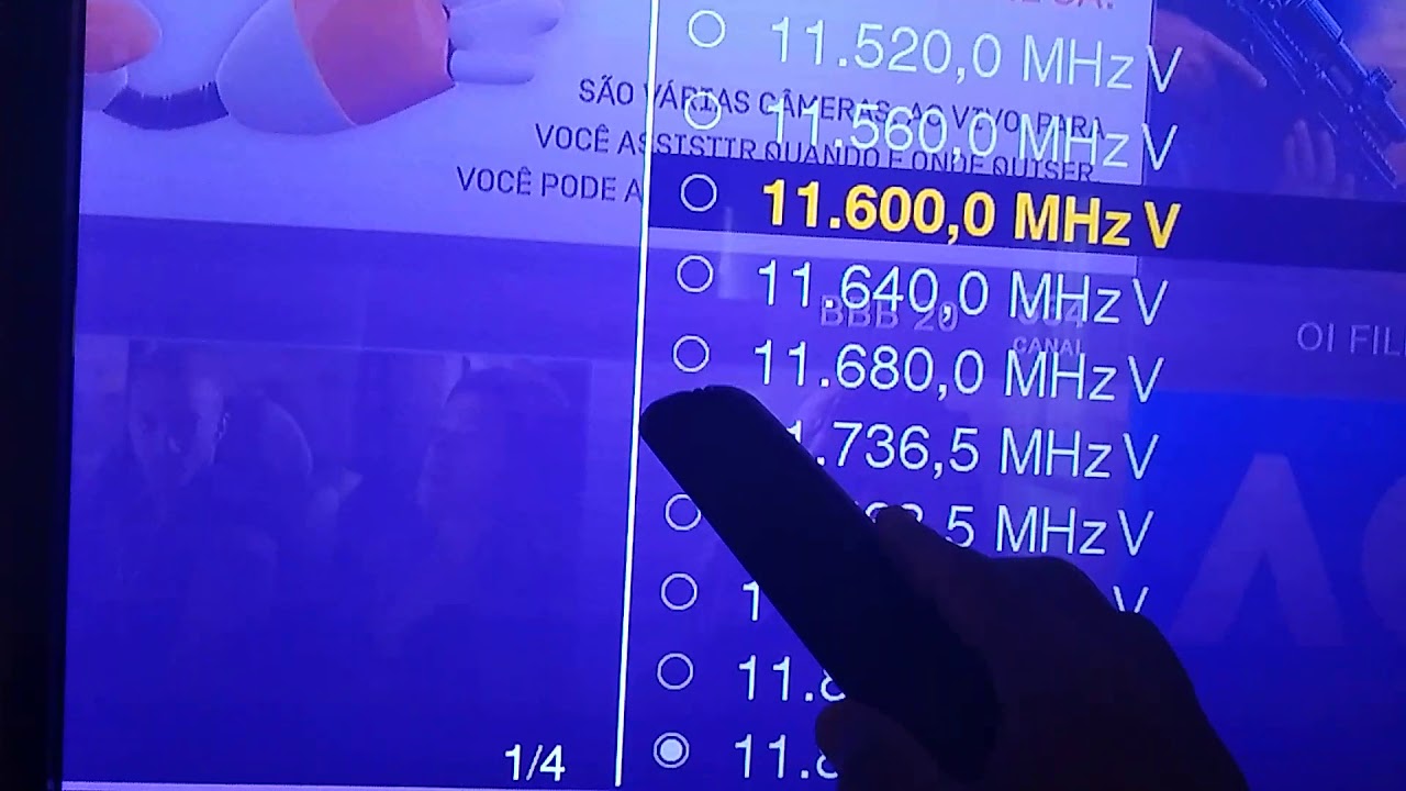 Mudança de TP OITV.