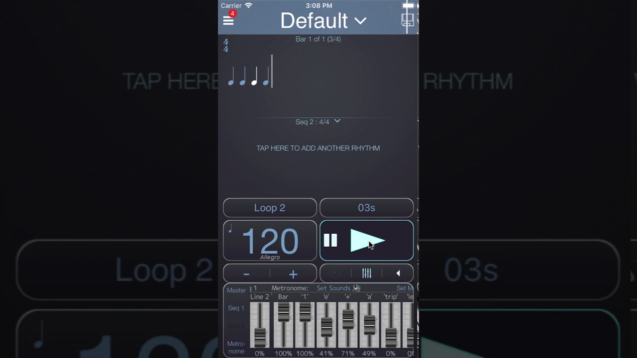 Creating A New Preset