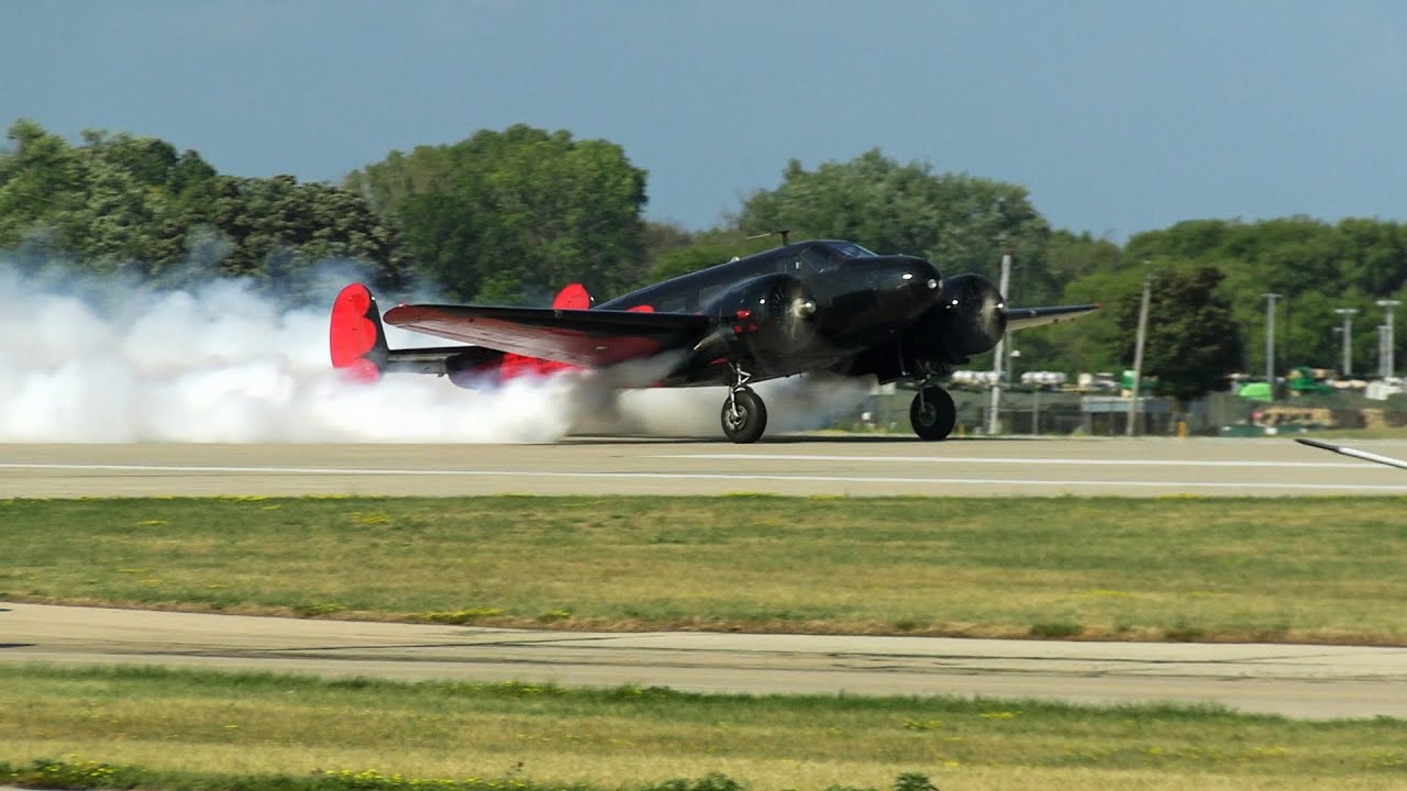 Matt Younkin Beech 18 Aerobatics Oshkosh AirVenture 2023
