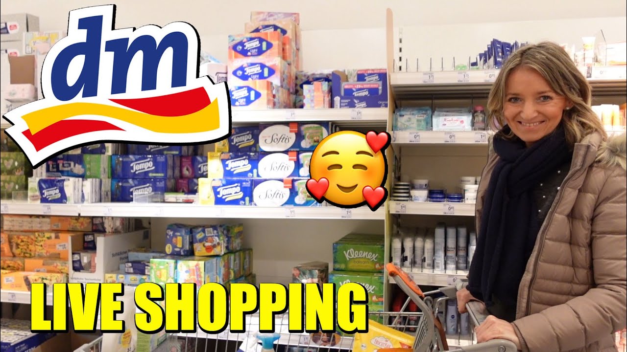 XXL - DM SHOPPING 🥰 (LIVE) Vlog  🌸 marieland