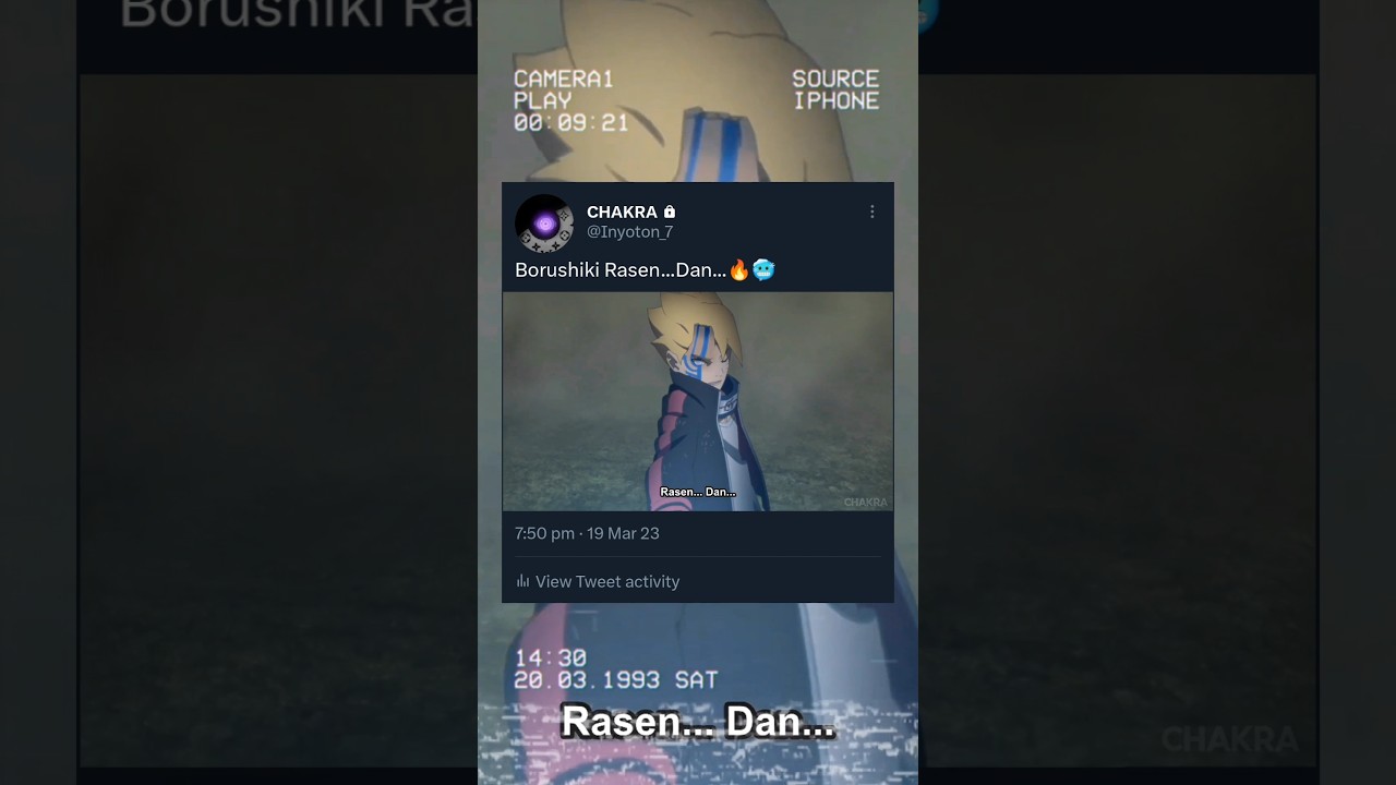 Borushiki's Rasendan 🥶 #boruto #shorts