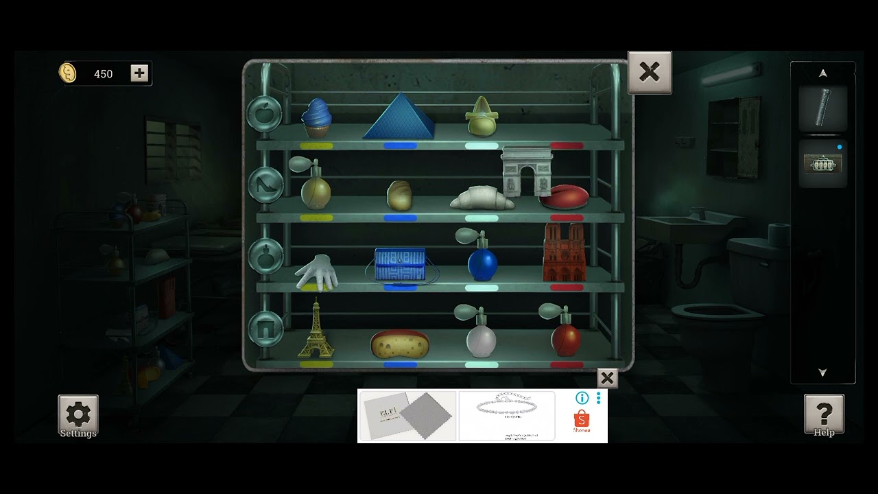 Escape from mental hospital (level 39)