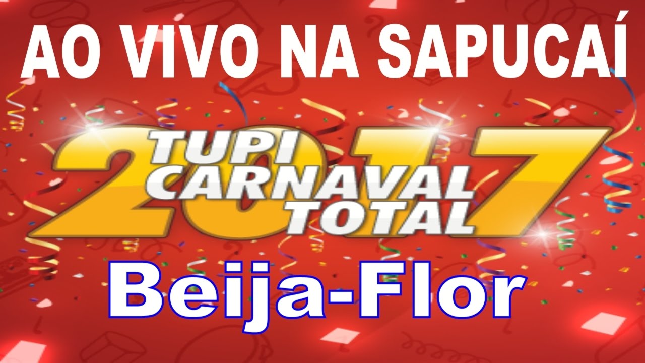 BEIJA-FLOR 2017 - Samba Enredo ao vivo na Sapucaí
