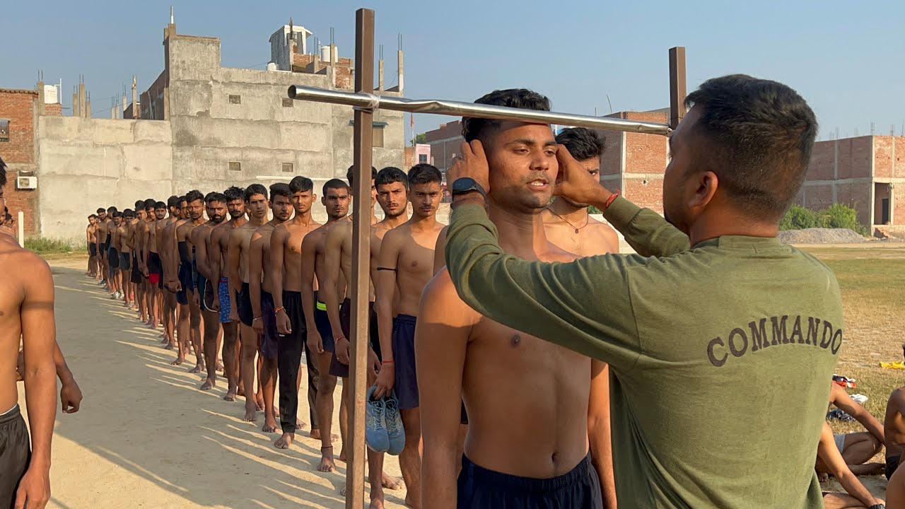 HEIGHT MEASUREMENTS CLERK | Indian army height measurements 162Cm JD Physical Academy