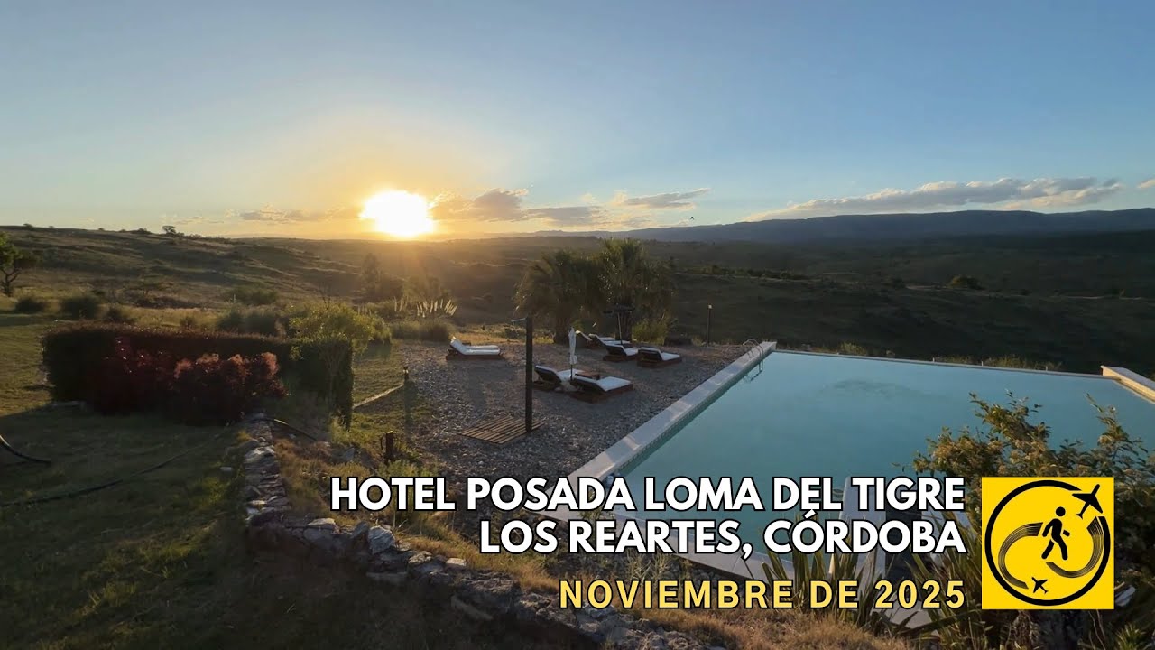 Escapada de Relax en Hotel Posada Loma del Tigre con Piscinas Increíbles y Vistas Únicas en Córdoba
