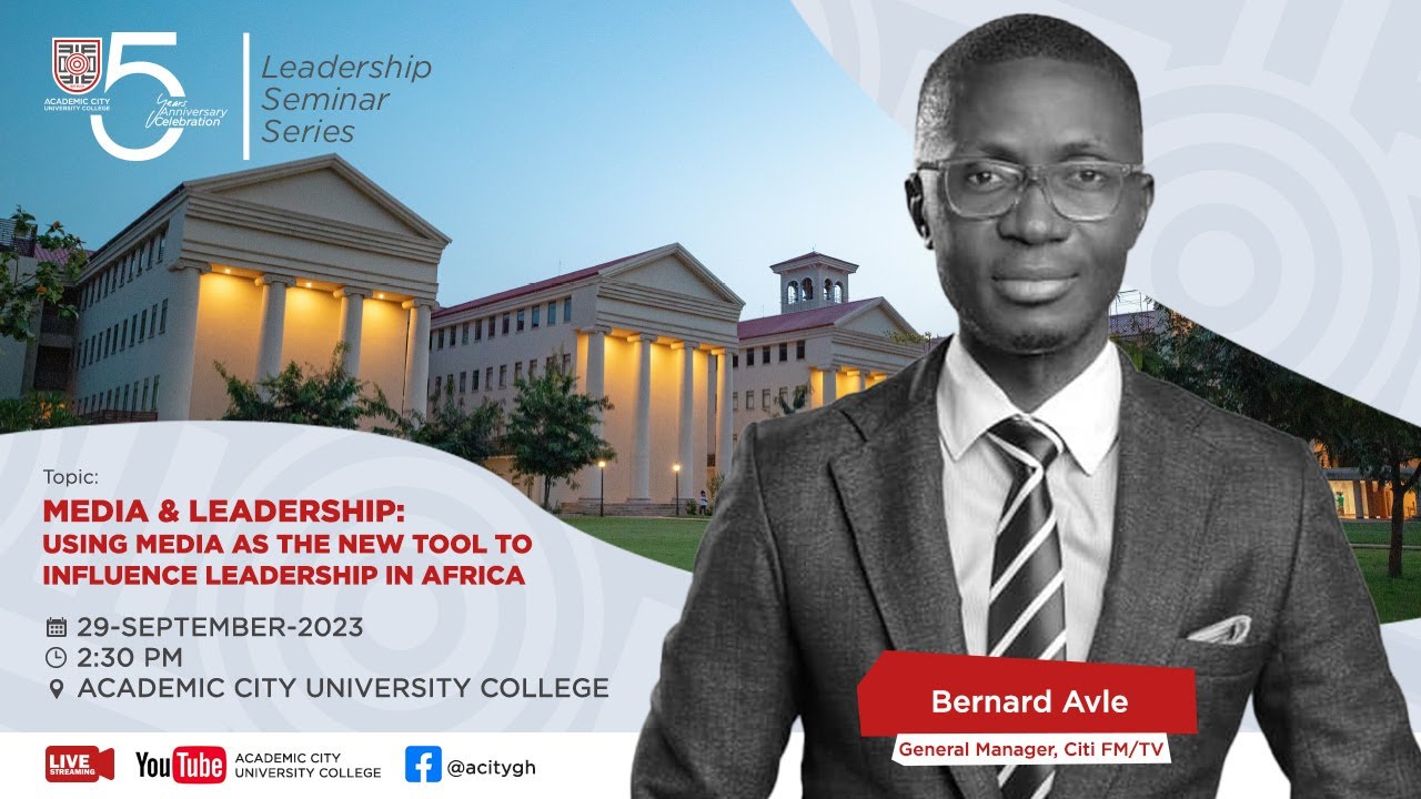 ACity Leadership Seminar with Bernard Avle