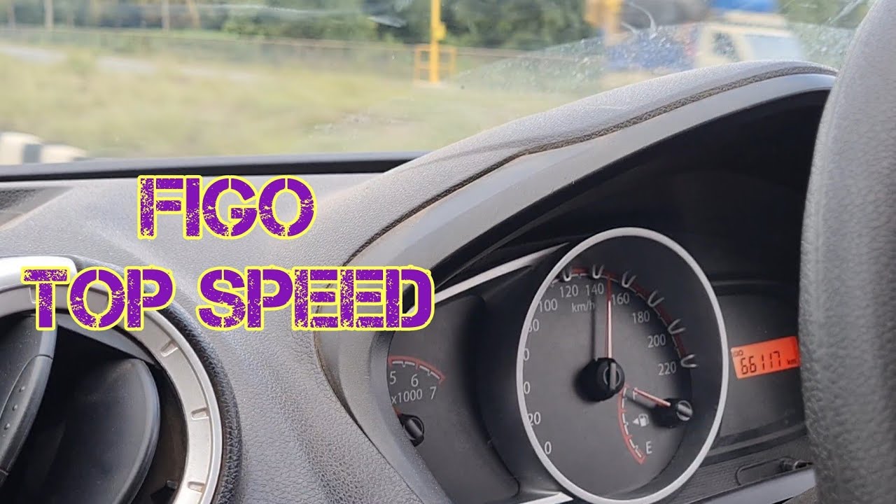 9 year old Ford Figo (2012 model) (diesel)top speed on NH 48