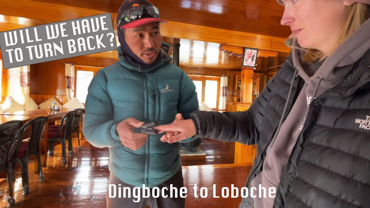 Everest Base Camp Trek | ep7 | Altitude Sickness & Frozen RIVERS | no porter no guide