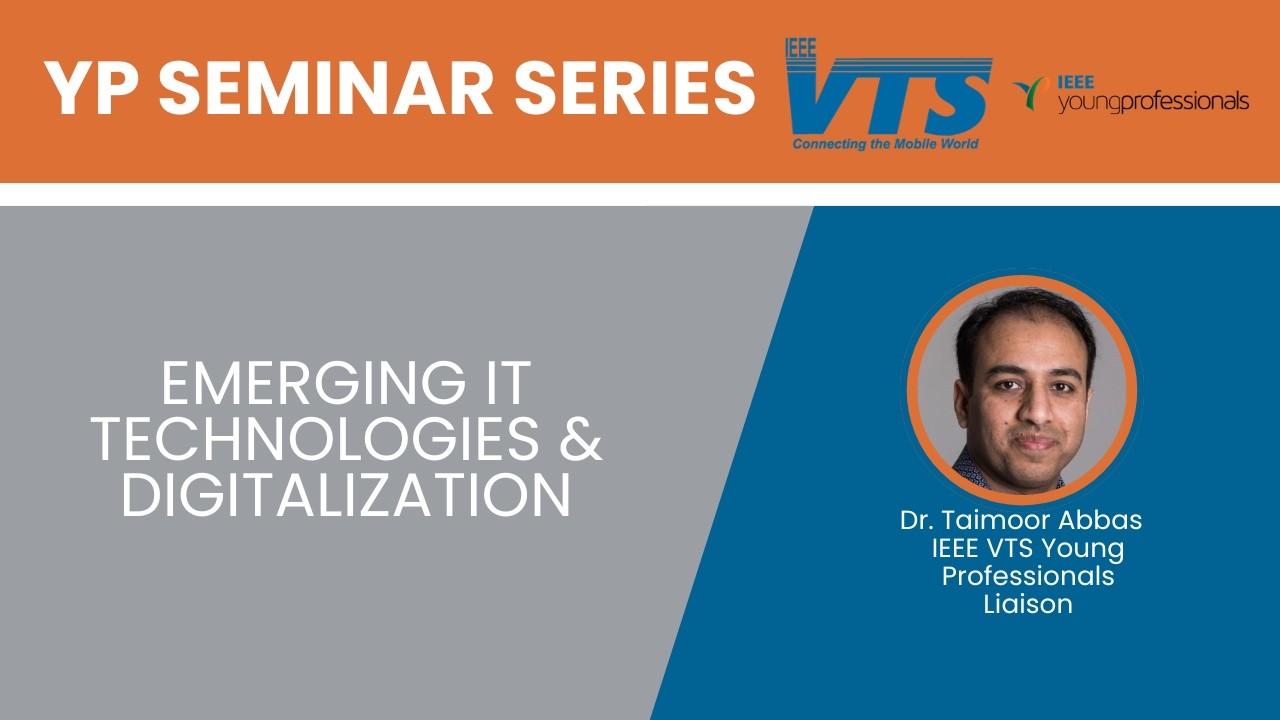 VTS YP Webinar: Emerging IT Technologies & Digitalization