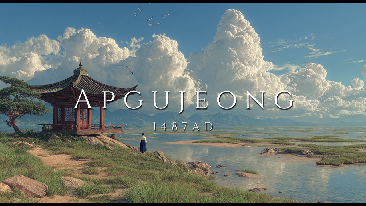 Apgujeong, AD 1487 (압구정) — Joseon Pavilion by the River | Calm Ambient (2 Hours)