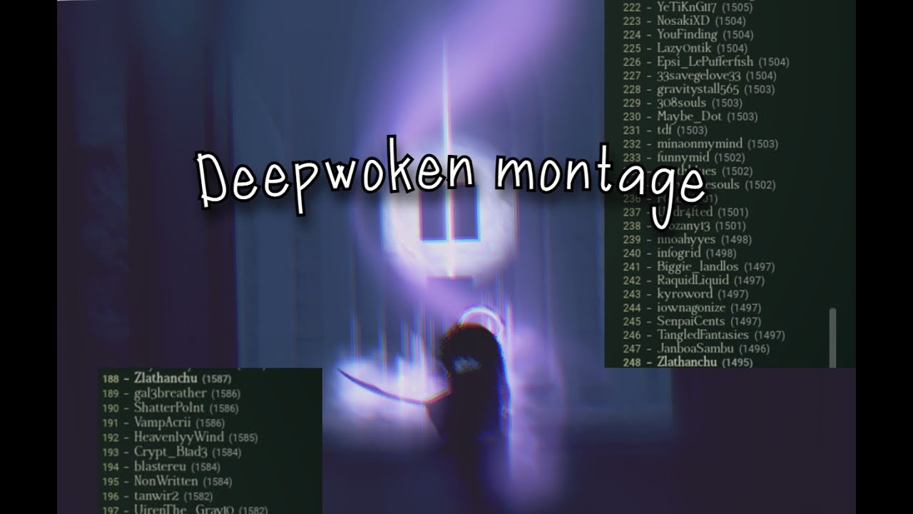 This build got me top 250 | Deepwoken montage