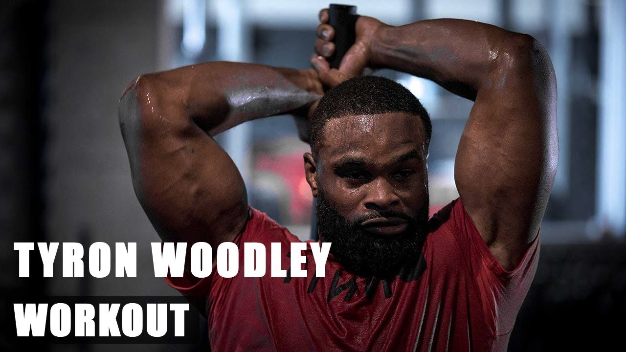 Tyron Woodley training for next fight