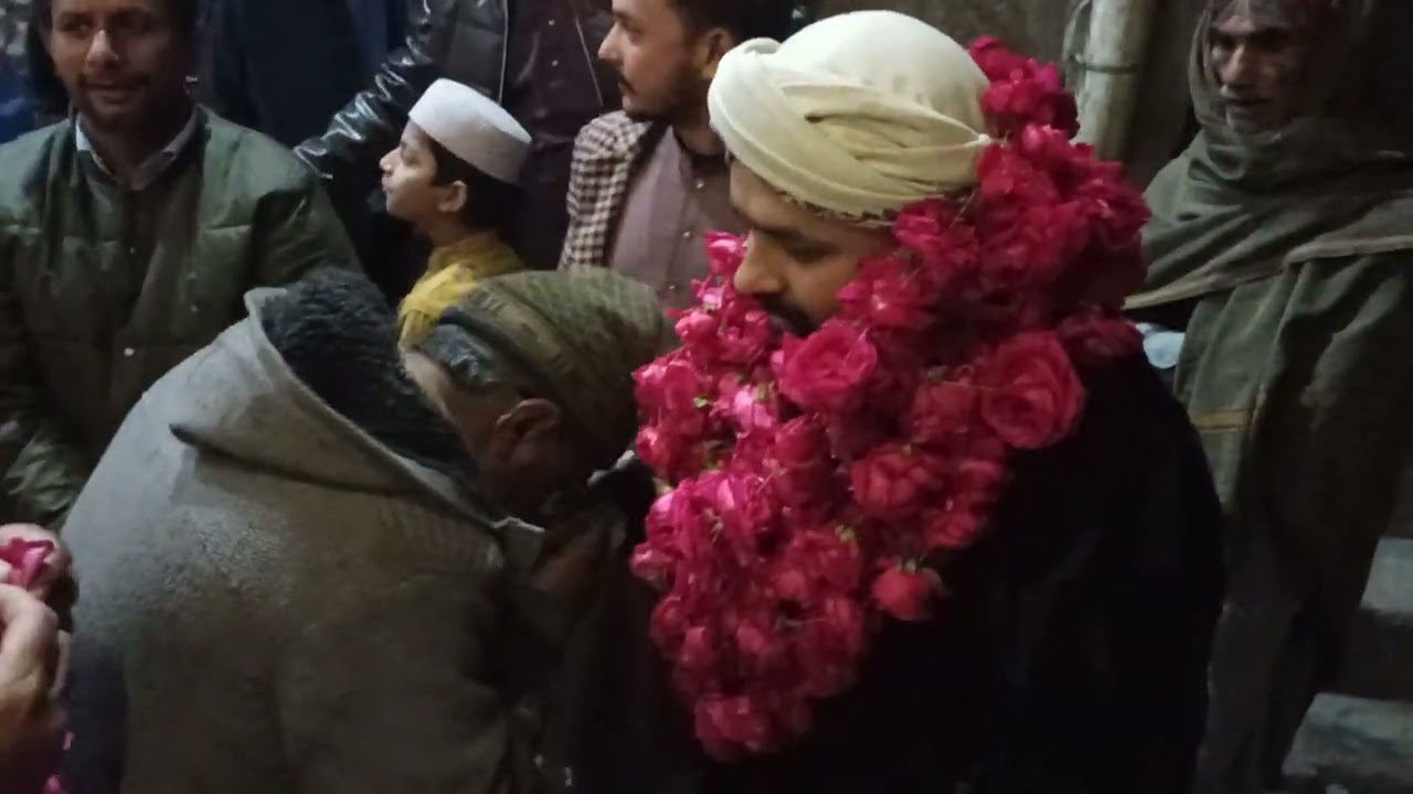 سید نصر من اللہ شاہ صاحب کی عمر شریف کی سعادت کے بعد آستانہ عالیہ عطائے کرم لاہور پر حاضری 