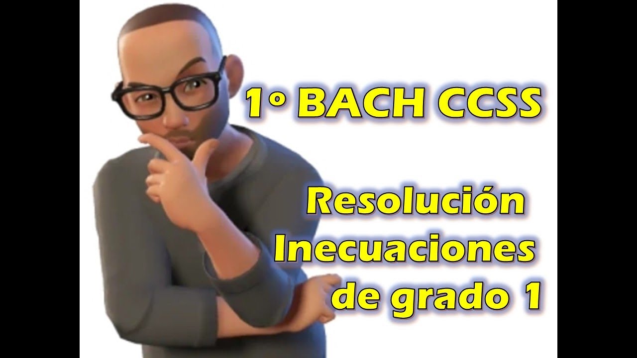 INECUACIONES I (Qué son y resolución de inecuaciones de grado 1)