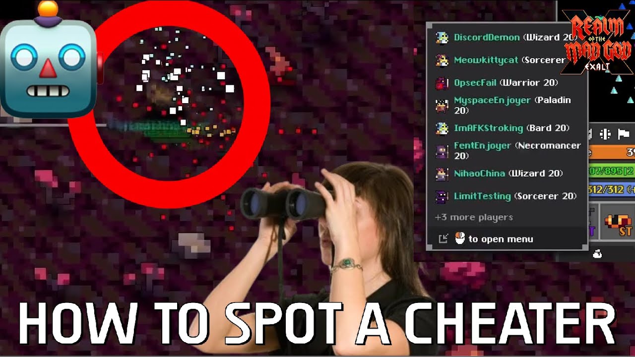 How to spot a CHEATER in 2024 ROTMG