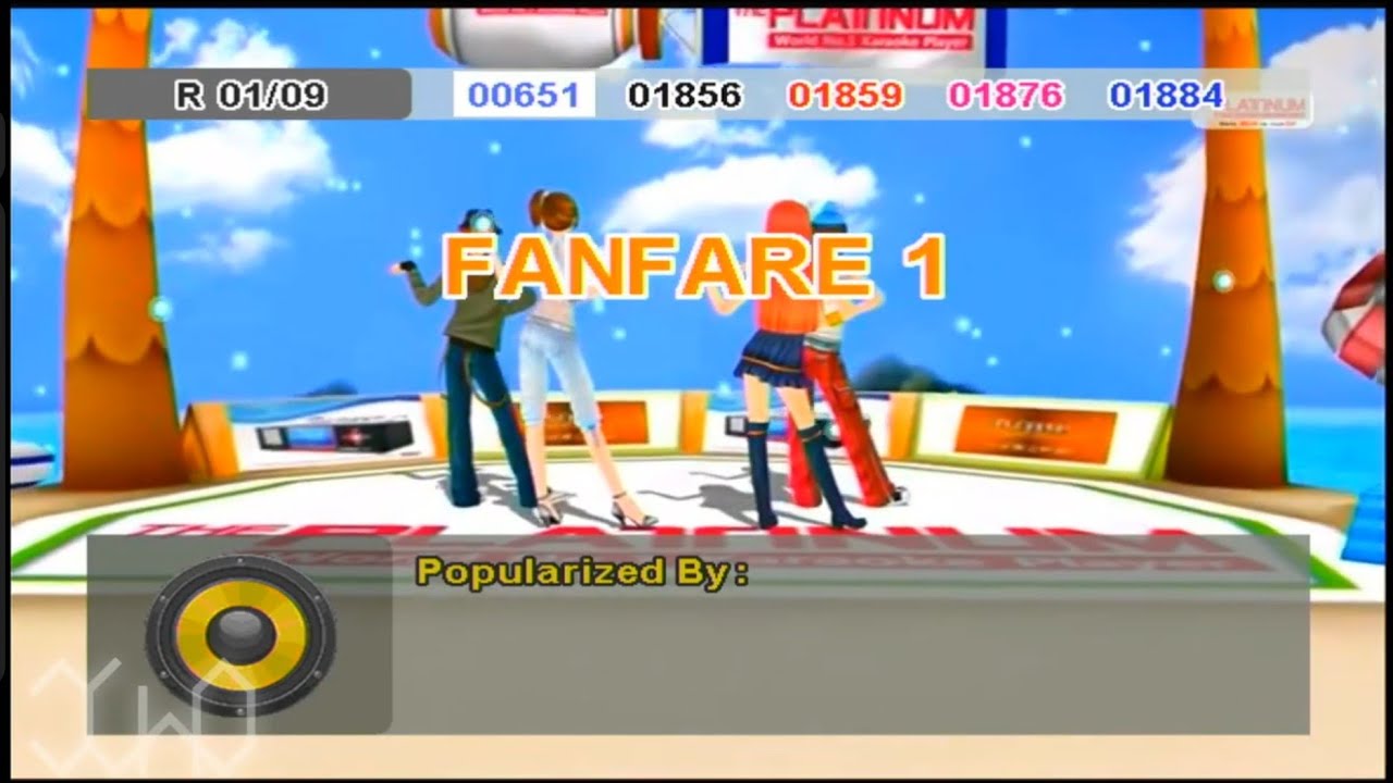 Platinum Karaoke Reyna & Piano Fanfare 1-10 List