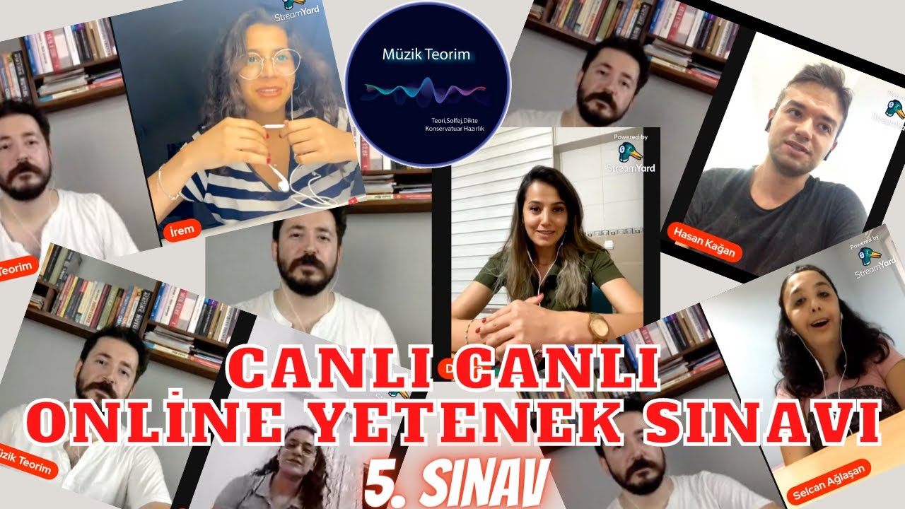Canlı Yayında Online Yetenek Sınavı - 5. Sınav